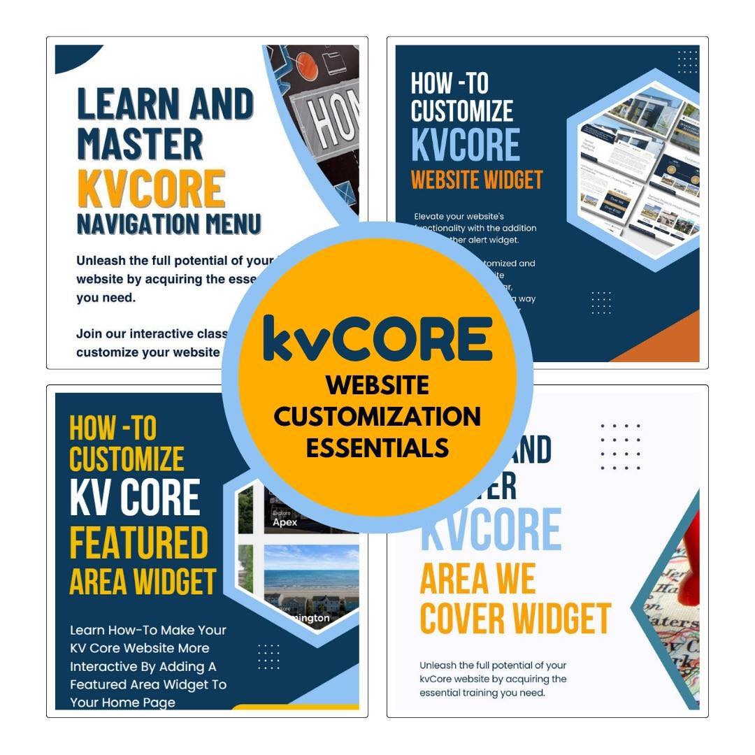 kvCORE Website Customization Essentials