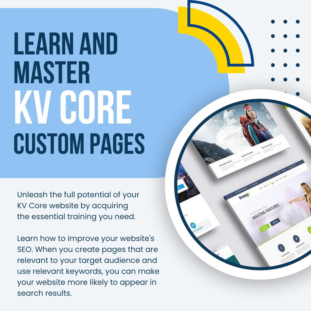 kvCore Custom Pages
